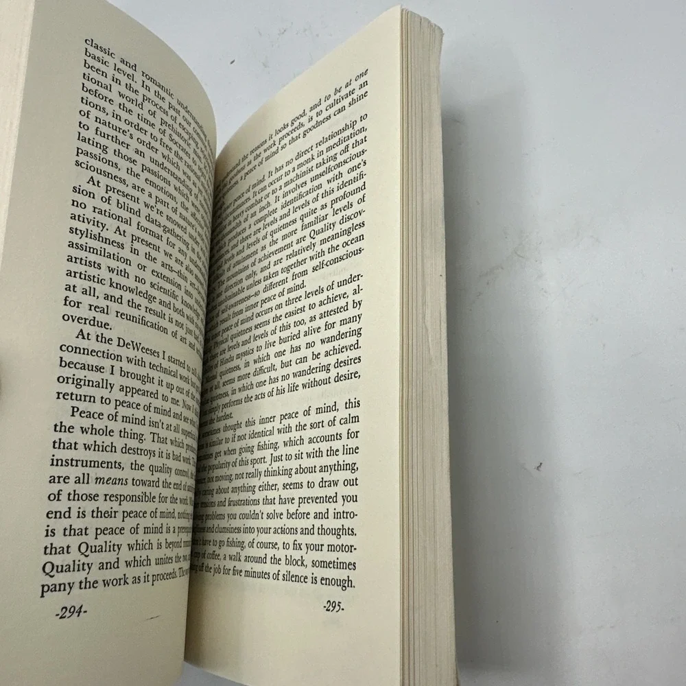 Zen and the Art of Motorcycle Maintenance: An Inquiry into Values, PB 1984